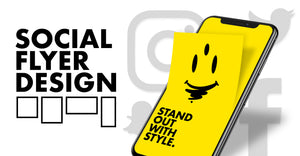 Social Flyer Design for Instagram, Facebook, Snapchat, and Twitter.